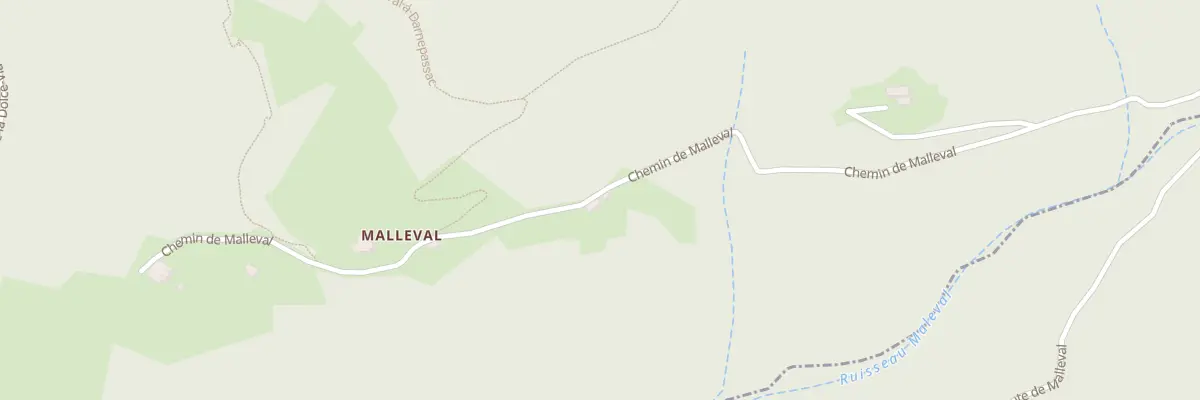 Plan du 585 Che de Malleval à Saint-Jean-Roure