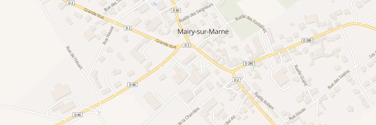 Plan du 16 Gr Grande Rue à Mairy-sur-Marne