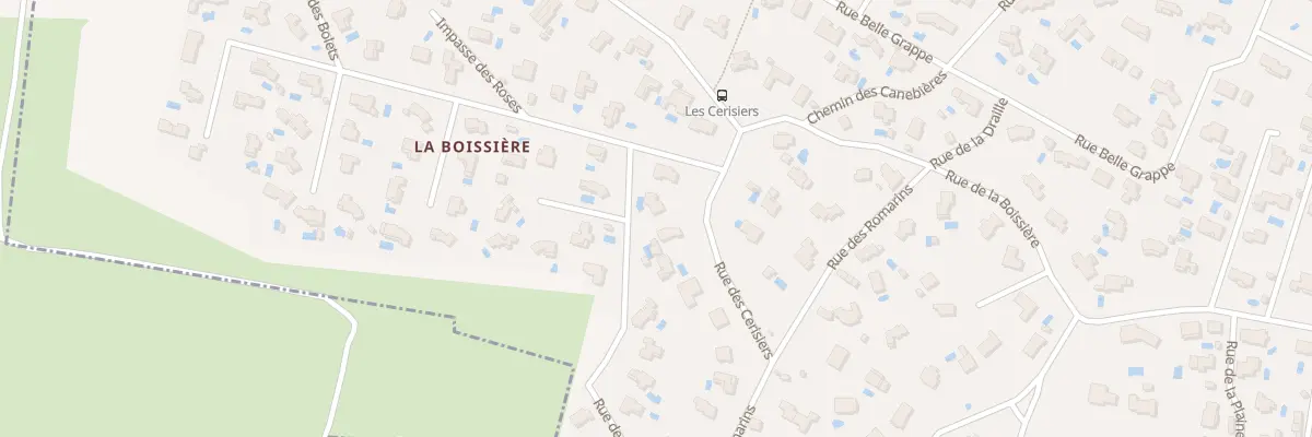 Plan du 68 Rue des Cerisiers à Poulx