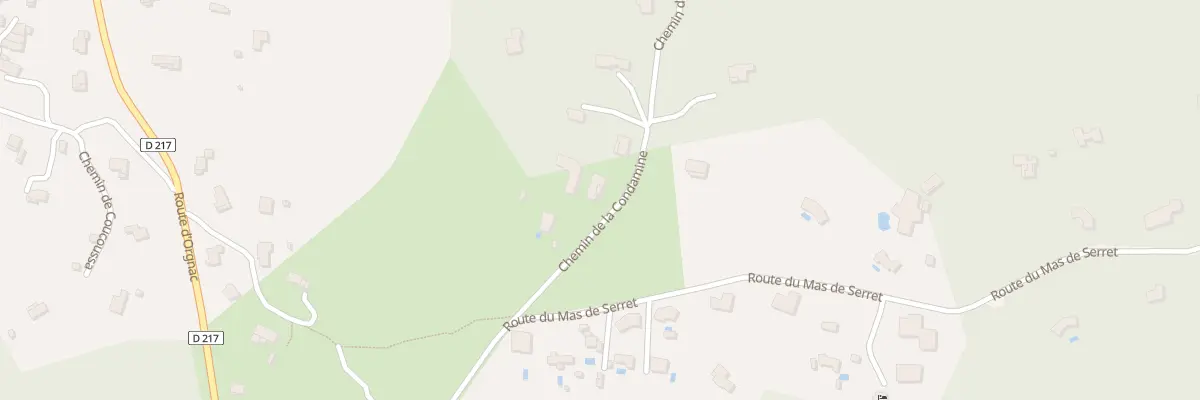 Plan du 5371 Les Rochers à Labastide-de-Virac