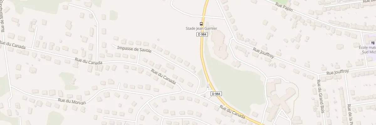 Plan du 6 Imp de Savoie au Creusot
