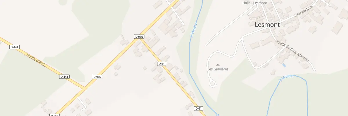 Plan du 3 Rte de Precy Notre Dame à Lesmont