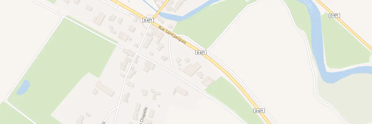 Plan du 1 Rue Saint Jacques à Neuville-sur-Seine