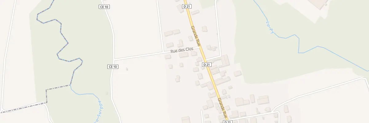 Plan du 7 Rue des Clos à Dontrien
