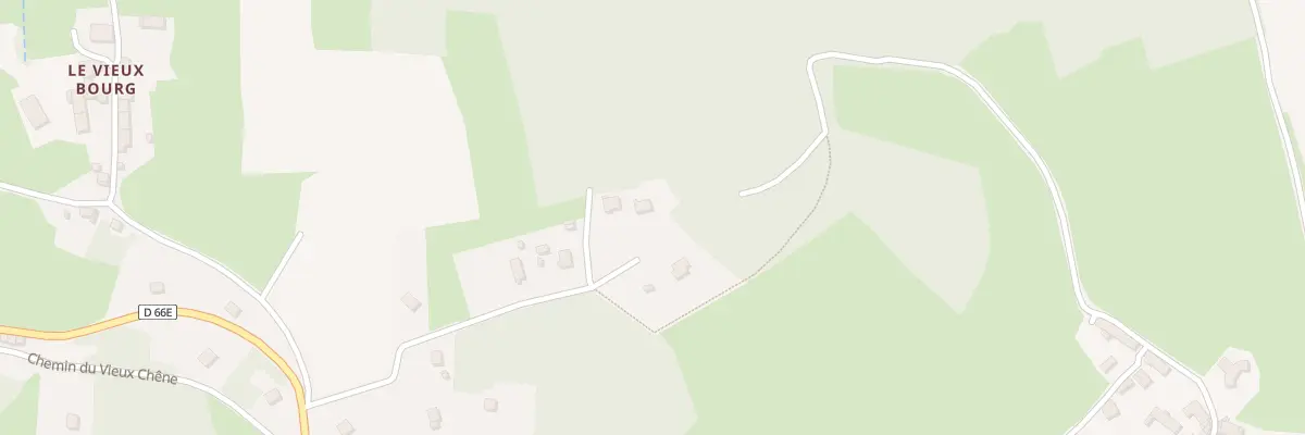 Plan du 5023E Les Grandes Terres à Saint-Clément-de-Vers