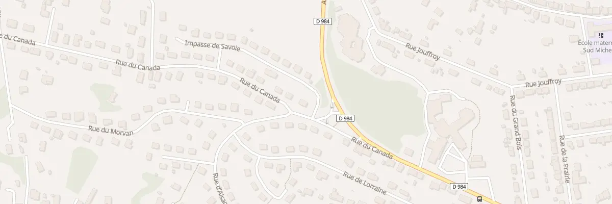 Plan du 26 Rue du Canada au Creusot
