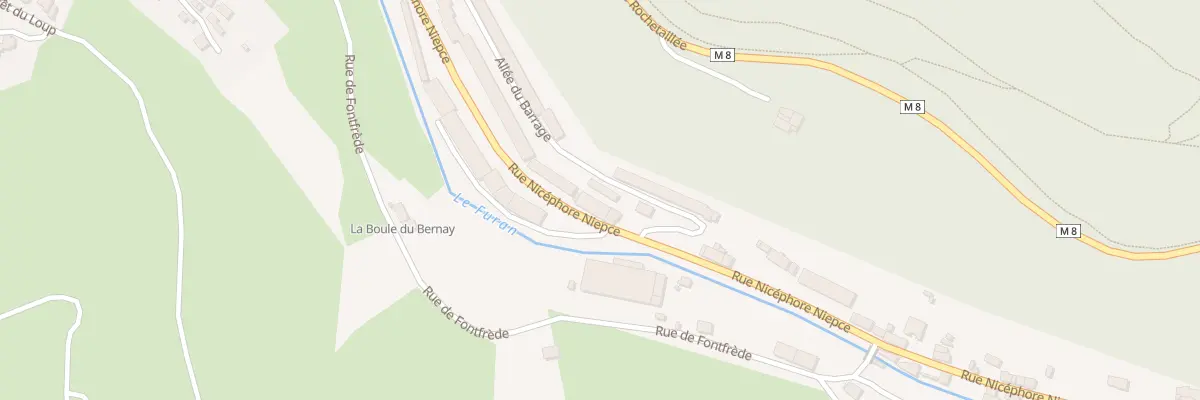 Plan du 71 Rue Nicéphore Niepce à Saint-Étienne