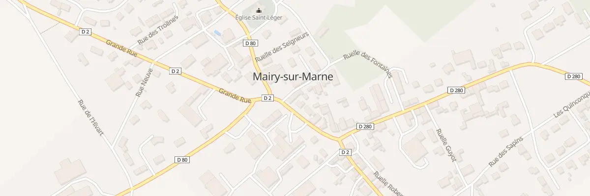 Plan du 9 Gr Grande Rue à Mairy-sur-Marne
