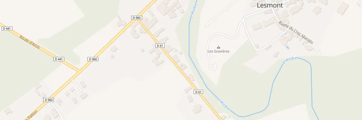 Plan du 7 Rte de Precy Notre Dame à Lesmont