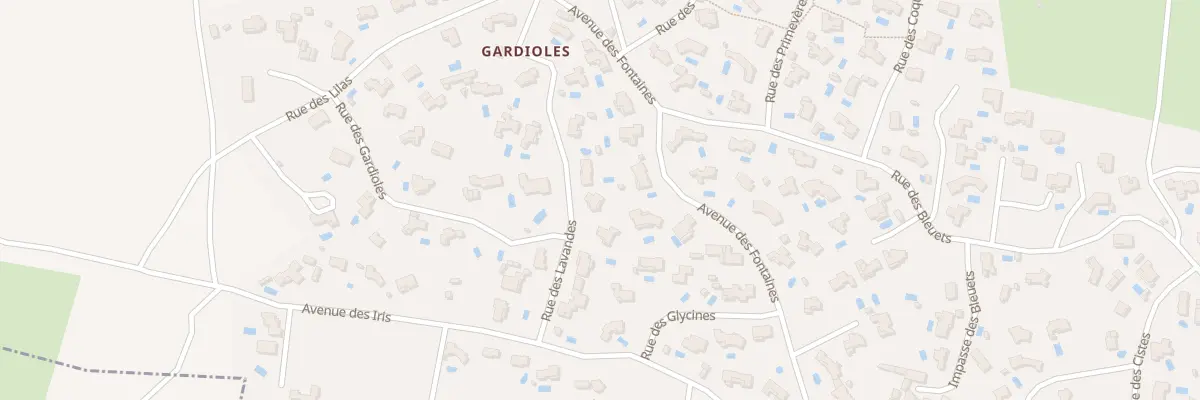 Plan du 154 Rue des Lavandes à Poulx