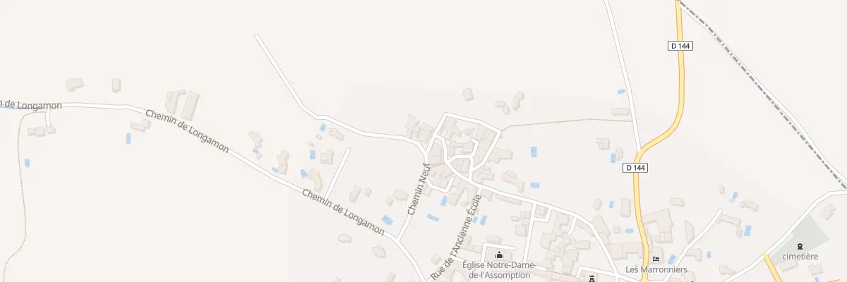 Plan du 5054 Le Village à La Bruguière