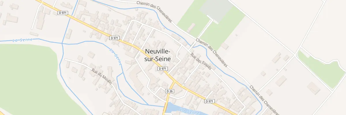 Plan du 86 Le Village à Neuville-sur-Seine