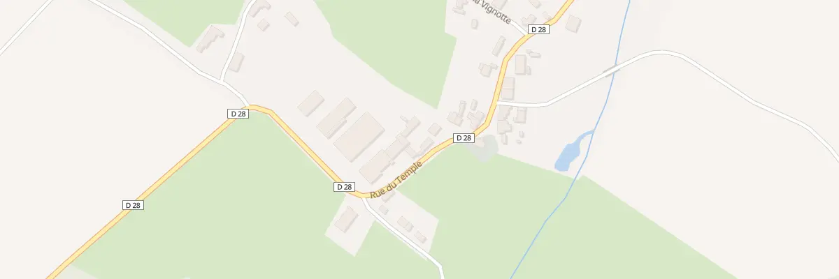 Plan du 58 Rue du Temple à La Loge-aux-Chèvres