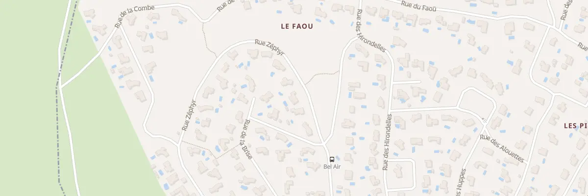 Plan du 95 Rue Zephyr à Poulx