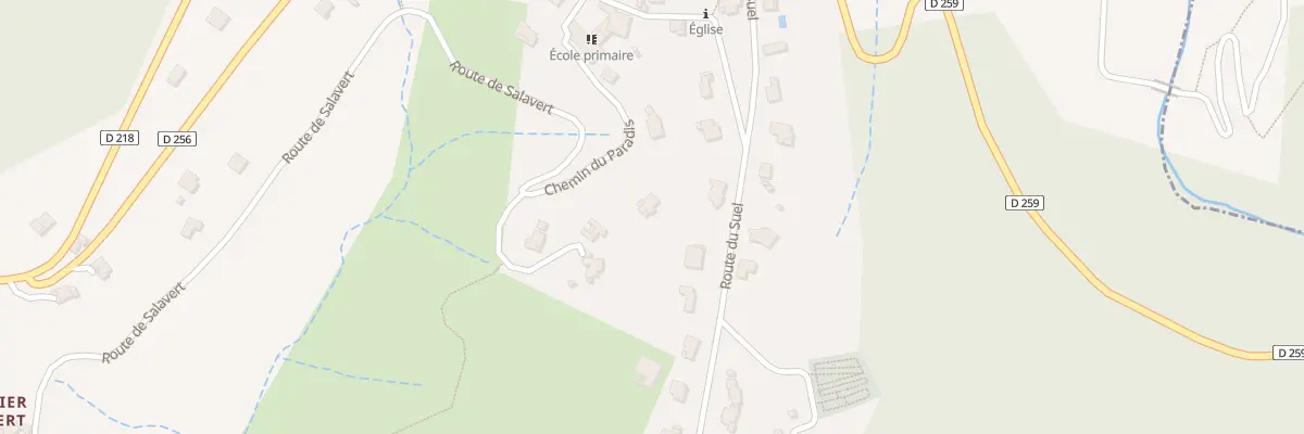 Plan du 165 Che du Paradis à Saint-Julien-du-Serre