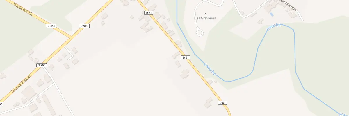 Plan du 14 Rte de Precy Notre Dame à Lesmont