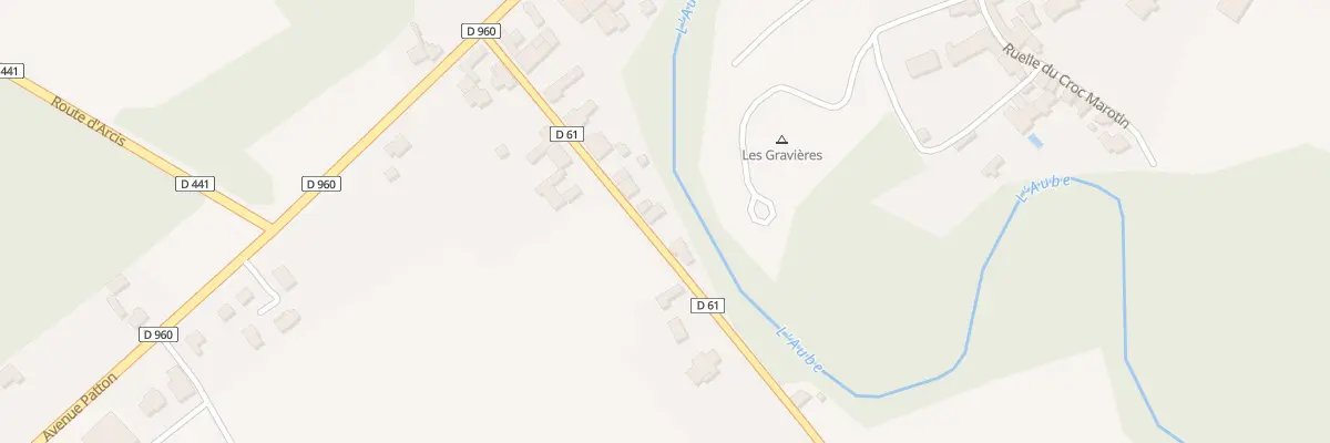 Plan du 9 Rte de Precy Notre Dame à Lesmont