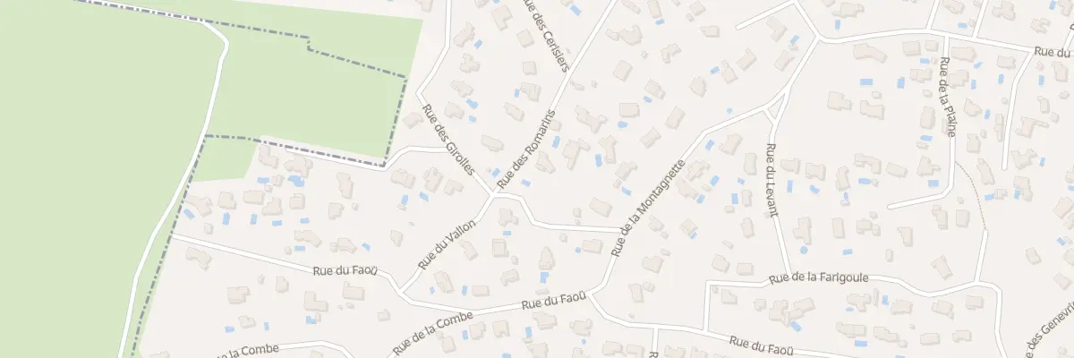 Plan du 5633 Rue des Cerisiers à Poulx