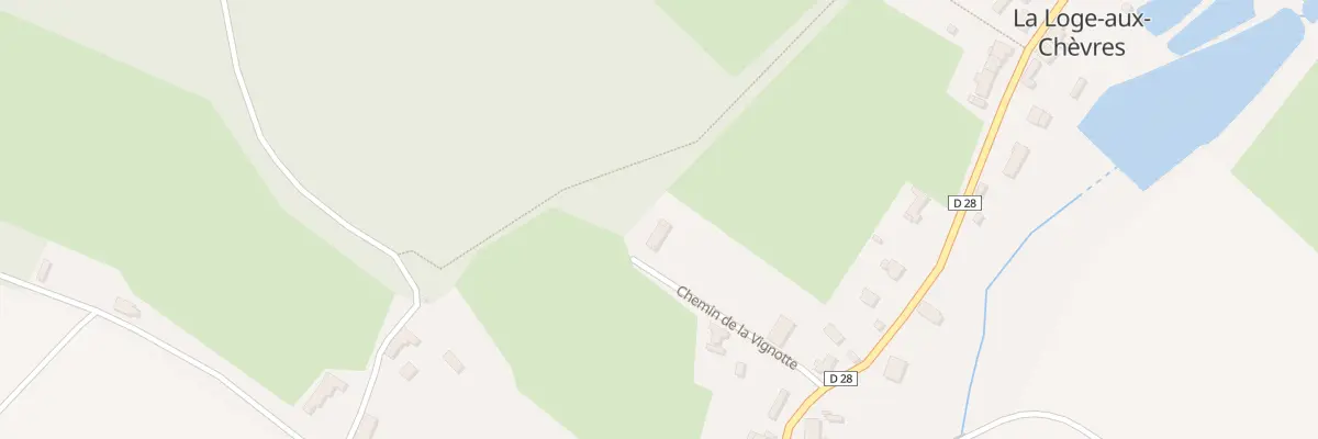 Plan du 2 Che de la Vignotte à La Loge-aux-Chèvres