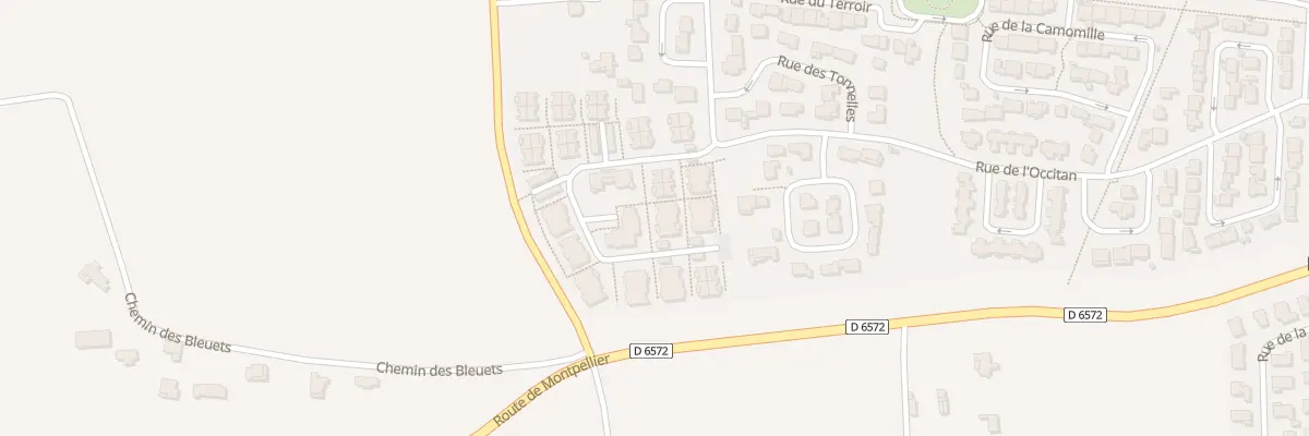 Plan du 9 Rue de l’Occitan à Saint-Gilles