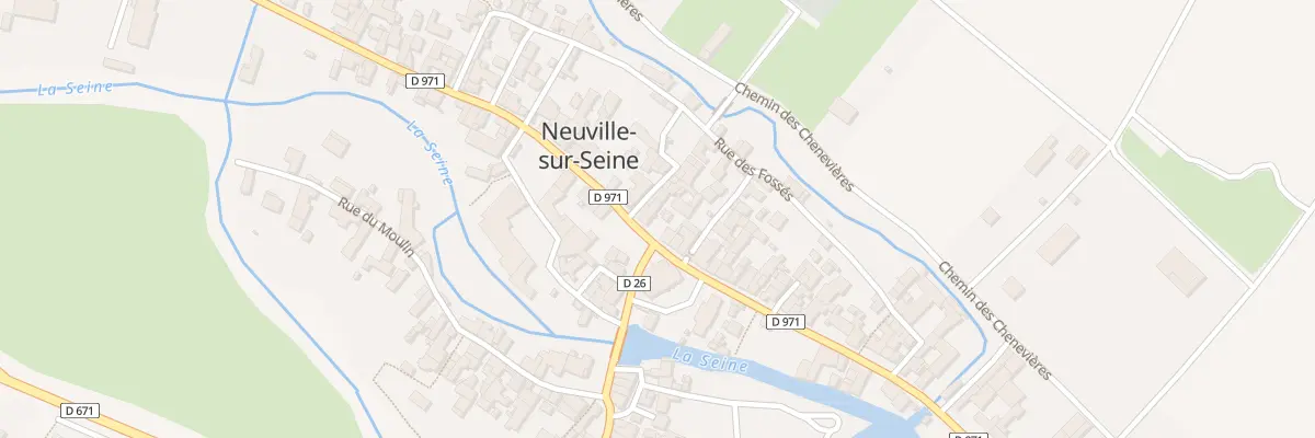 Plan du 58 Gr Grande Rue à Neuville-sur-Seine
