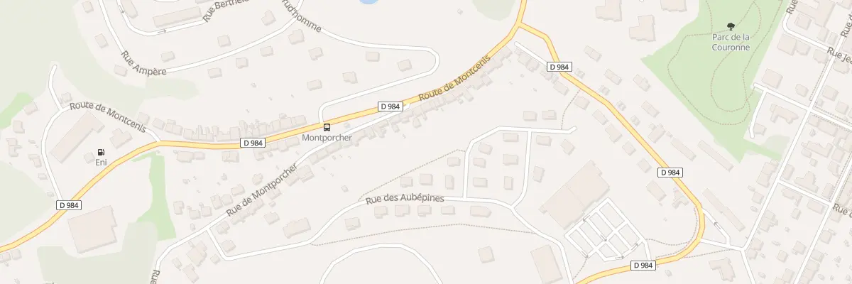 Plan du 1A Rue de Montporcher au Creusot