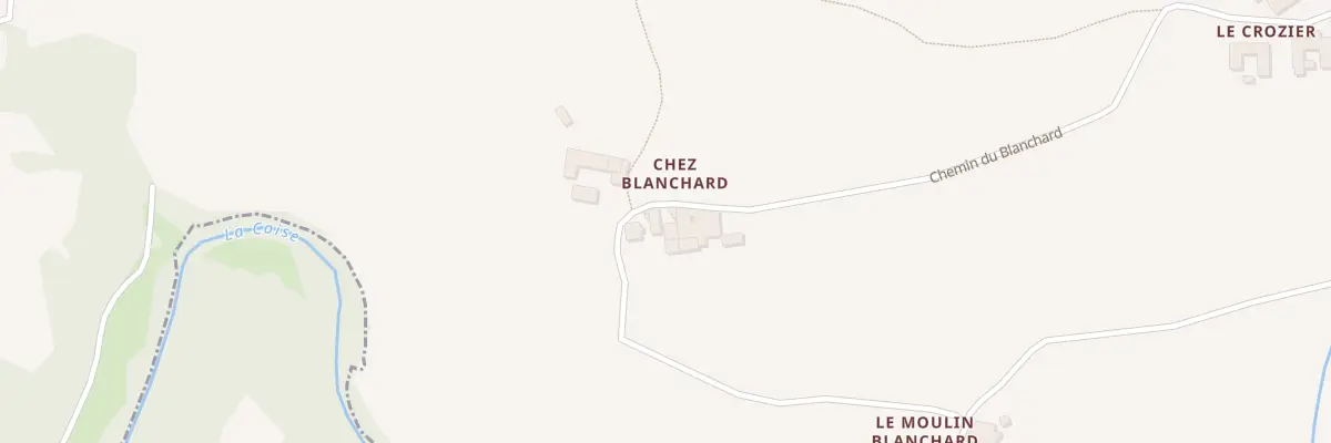 Plan du 909 Che du Blanchard à Saint-Denis-sur-Coise