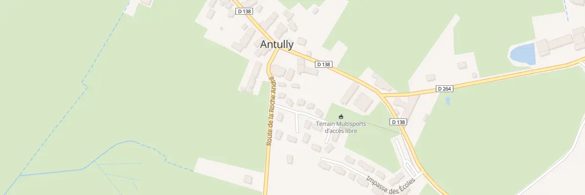 Plan du 3 Imp du Champ de l’Église à Antully