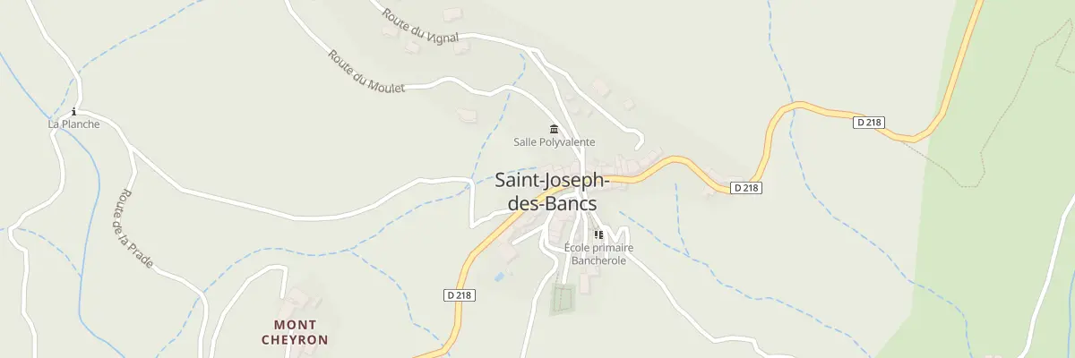 Plan du 5088 Les Bancs à Saint-Joseph-des-Bancs