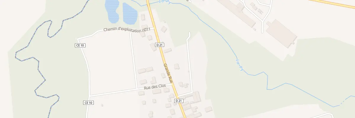 Plan du 7 Gr Grande Rue à Dontrien