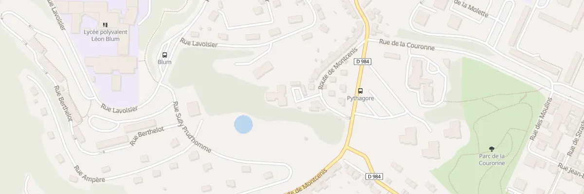 Plan du 62 Rte de Montcenis au Creusot