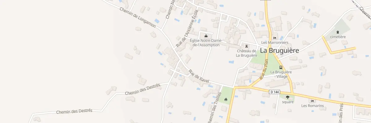 Plan du 5031 Ravel à La Bruguière