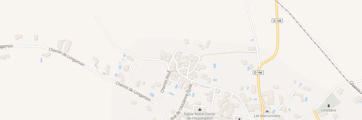 Plan du 5137 Le Village à La Bruguière