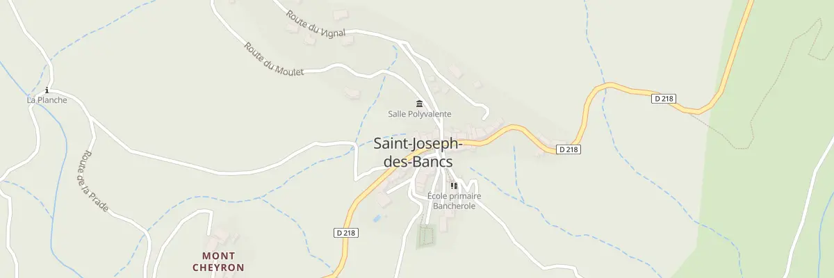 Plan du 5090 Les Bancs à Saint-Joseph-des-Bancs