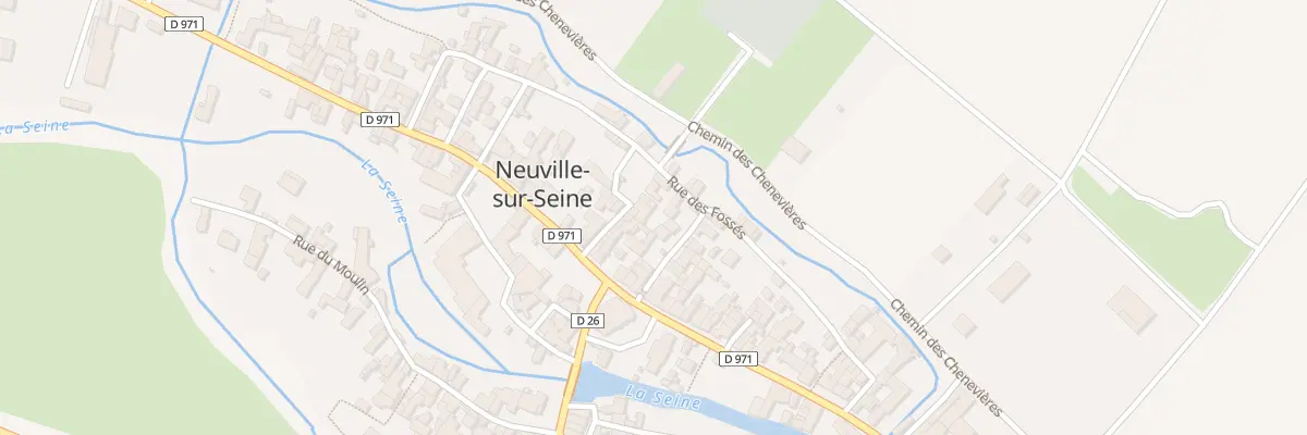 Plan du 3 Rue des Fosses à Neuville-sur-Seine