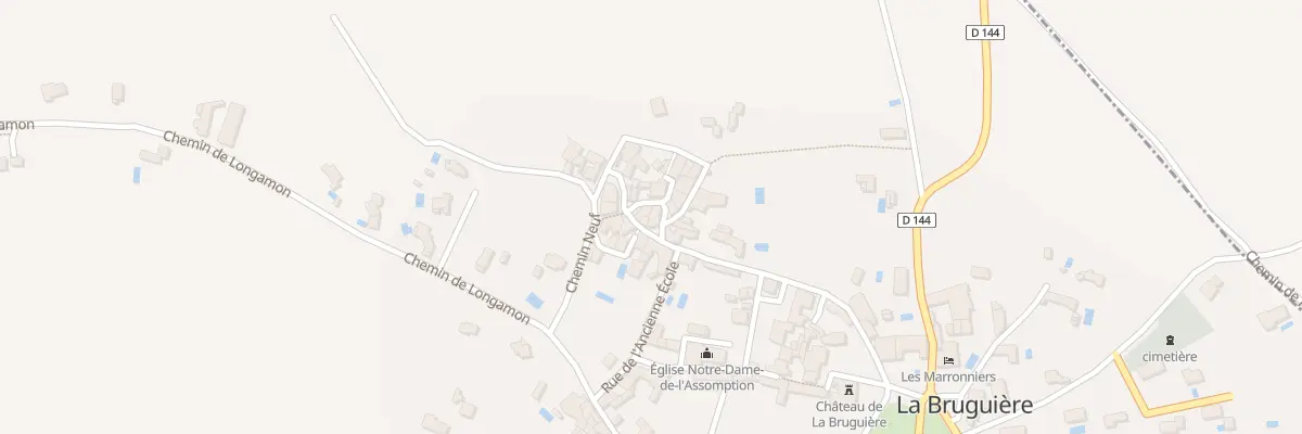 Plan du 5051 Le Village à La Bruguière