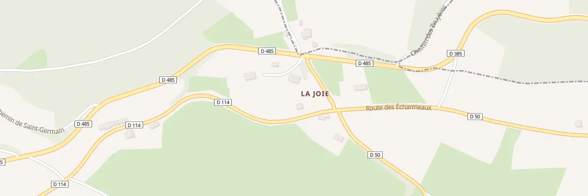 Plan du 29 Imp des Lauriers à Belleroche