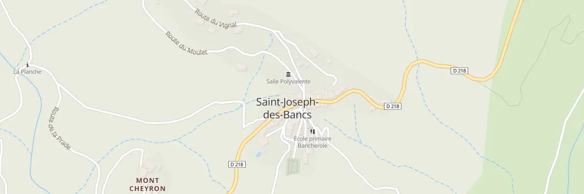 Plan du 5093B Les Bancs à Saint-Joseph-des-Bancs
