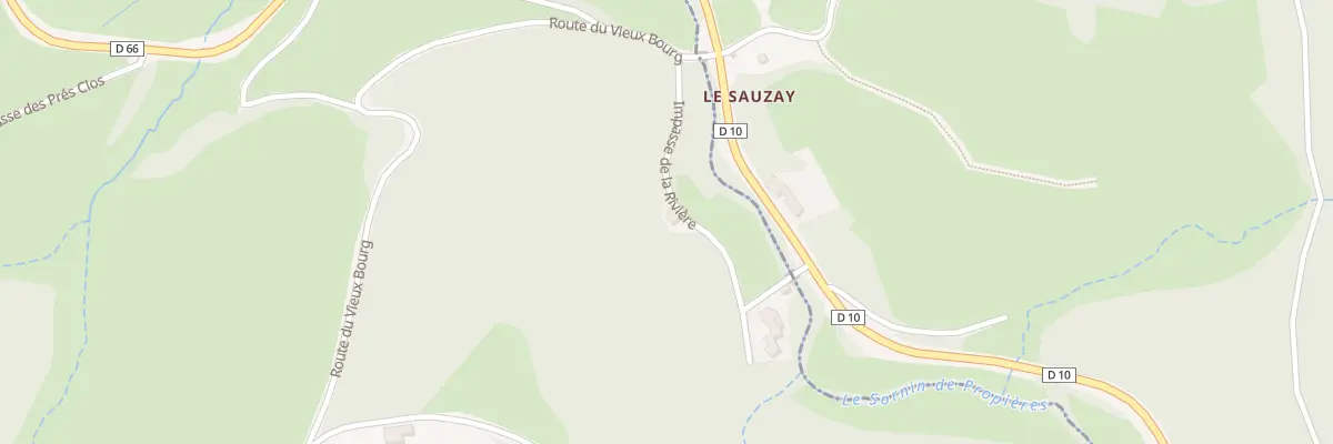 Plan du 5072 Les Fayards à Saint-Clément-de-Vers