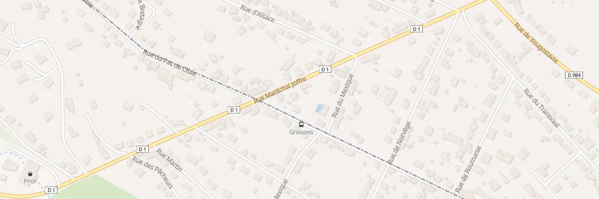 Plan du 95 Rue Marechal Joffre au Creusot