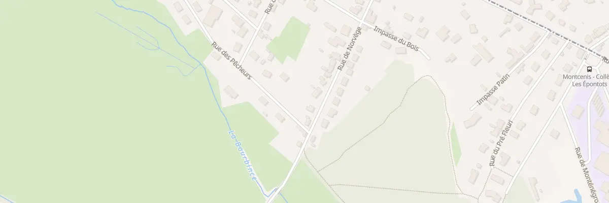 Plan du 32 Rue de Norvege à Montcenis