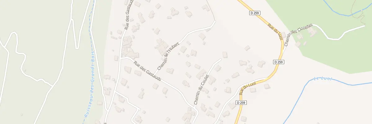 Plan du 5549 Les Chiezes à Saint-Privat