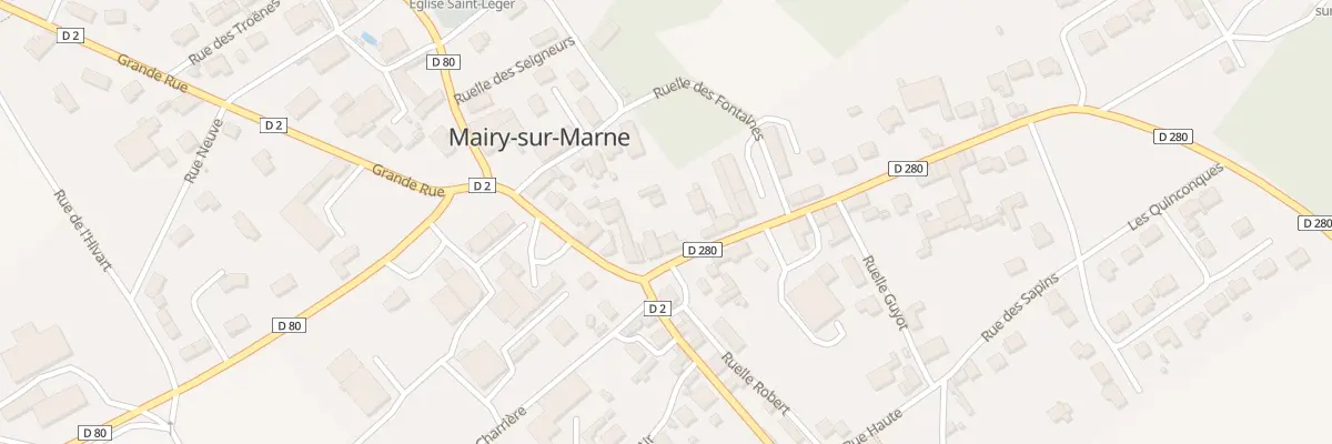 Plan du 5 Rue Saint Michel à Mairy-sur-Marne