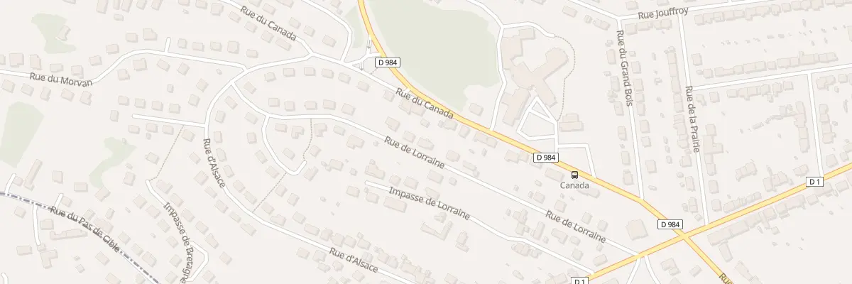 Plan du 26 Rue de Lorraine au Creusot