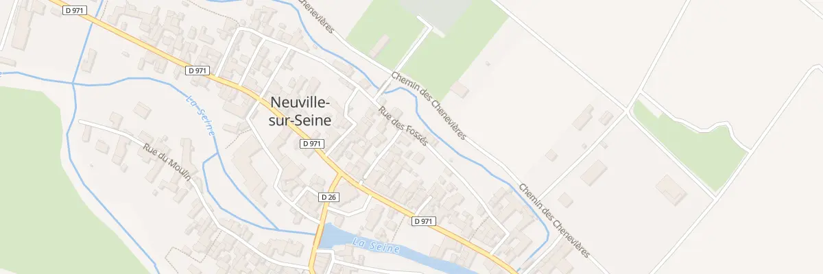 Plan du 8 Rue Terreau à Neuville-sur-Seine