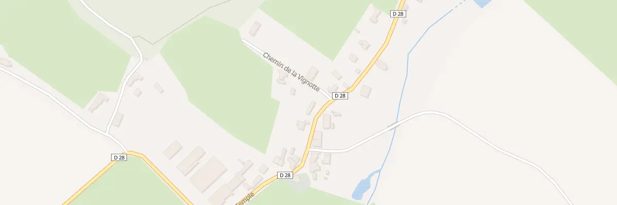 Plan du 52 Rue du Temple à La Loge-aux-Chèvres