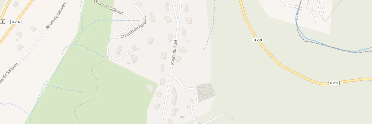 Plan du 355 Rte du Suel à Saint-Julien-du-Serre