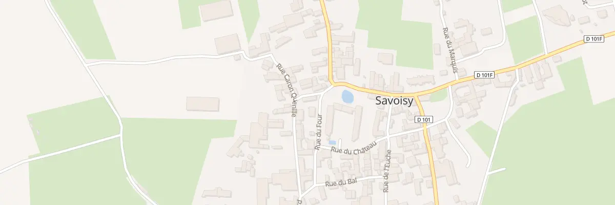 Plan du 4 Rue du Four à Savoisy