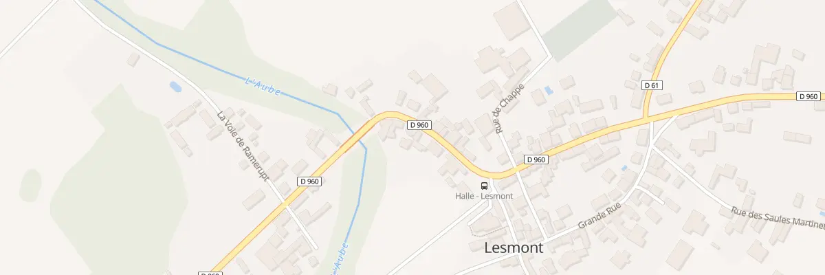 Plan du 3 Av du General Patton à Lesmont