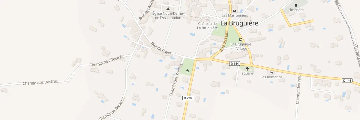 Plan du 5041 Ravel à La Bruguière